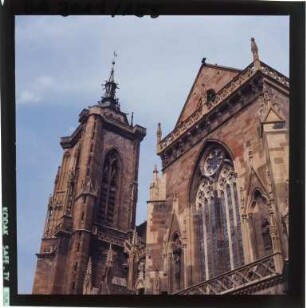 Der Turm des Münsters St. Martin in Colmar