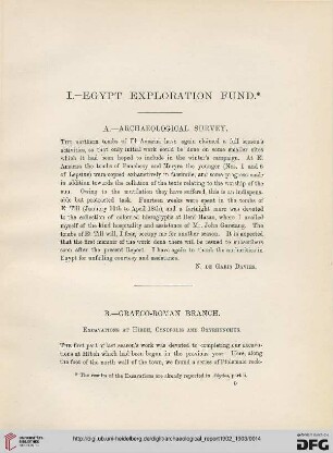 Egypt Exploration Fund : graeco-roman branch