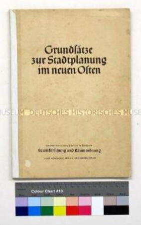 Sonderdruck der Zeitschrift "Raumforschung und Raumordnung" zum Städtebau in den besetzten Ostgebieten