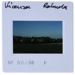 Vicenza, Villa Rotonda : Fernsicht