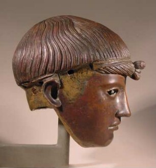 Jünglingskopf (Kopf einer Bronzestatue)