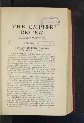 Vol. II. October, 1901. No. 9.