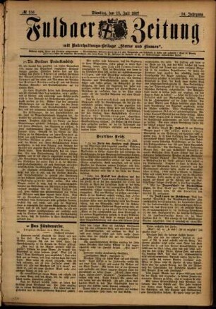 Ausgabe vom Dienstag, den 13. Juli 1897.