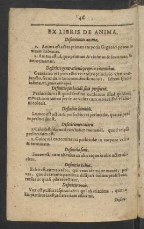 Ex Libris De Anima.