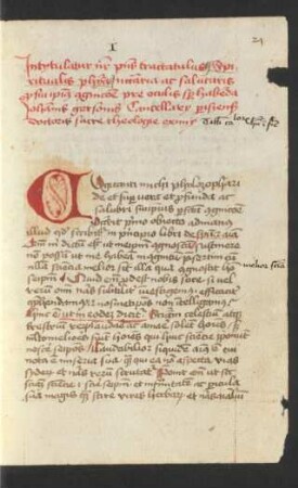 Spiritualis philosophia (Kurzfassung)