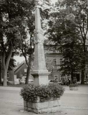 Postsäule, Oberwiesenthal