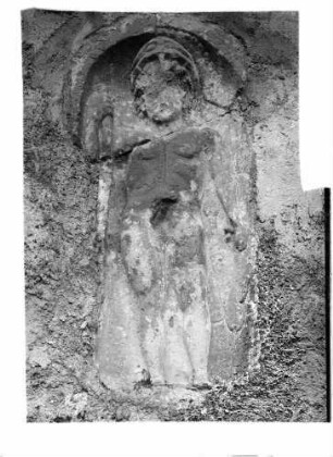 Gundelsheim Schloss Hornegg Römisches Relief am äußeren Tor