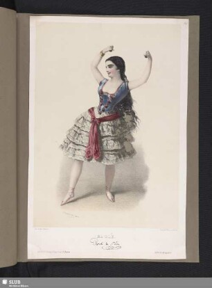 Pepita de Oliva tanzt den Olé (Tanzrolle der Josefa Durán y Ortega)