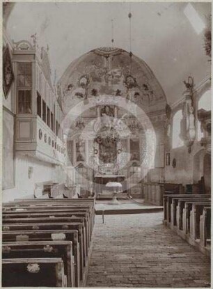 Gemeinderaum der evangelischen Kirche Klitten