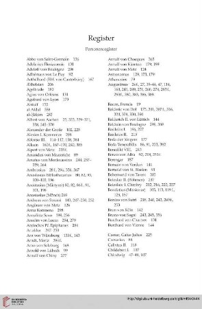 Personenregister