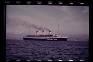 Cap Arcona (1927), Passagier- und Frachtschiff, Hamburg Südamerikanische Dampfschifffahrts-Gesellschaft A/S & Co KG (HSDG), Antwerpen, Bau-Nr. 476