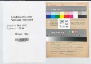 Entnazifizierung Otto Braatz, geb. 23.07.1903 (Schachtmeister)
