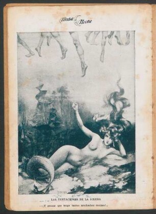 Las tentaciones de la sirena [Ilustración]