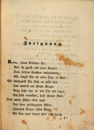 Ausgewählte Werke, 8. Undine