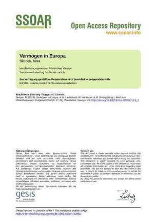 Vermögen in Europa