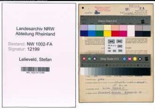Entnazifizierung Stefan Lelieveld, geb. 18.08.1905 (Arbeiter)