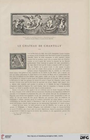 11: Le Château de Chantilly, [2]