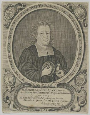 Bildnis des Ioannes Samuel Adami