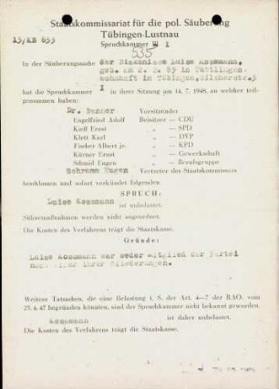 Kossmann, Luise