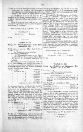 No. 20 (221-232) (223,224.), 14. Oktober 1914