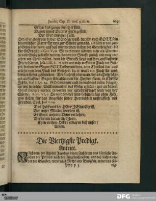Die Viertzigste Predigt.