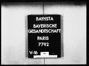 Gemeinde Steinbach am Glan in der Rheinpfalz, gegen Huber, Margarethe, Klosterschwester in Laval, Departement Mayenne