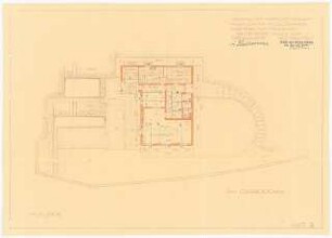 Haus Schlemmer, Heidelberg-Ziegelhausen: (Lichtpause von Inv.Nr. 35538): OG Grundriss 1:100