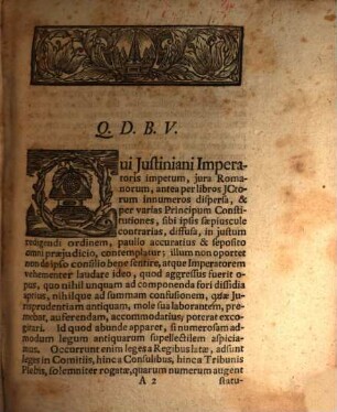De incensione librorvm jvris antiqvorvm Jvstiniano et Triboniano afficta