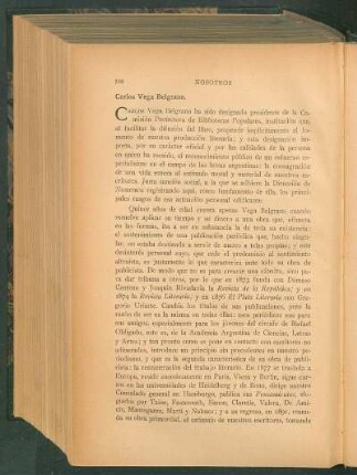Carlos Vega Belgrano
