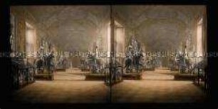 Saal der Rüstungen im Palazzo Reale in Turin