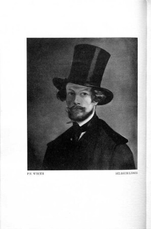 Ph. Wirth Selbstbildnis