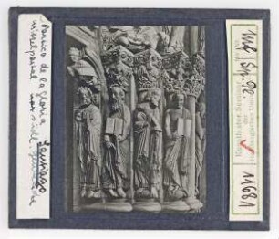 Santiago de Compostela: Puerta de la Gloria, südl. Gewände
