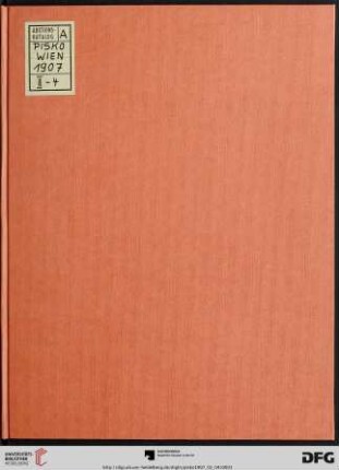 Sammlungen Eugen Felix †, Franz Dinstl † (II. Teil) und aus Wiener Privatbesitz : Auktions-Katalog; Versteigerung im Salon Pisko, Montag den 4. Februar und die folgenden Tage