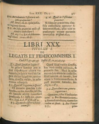 Libri XXX.