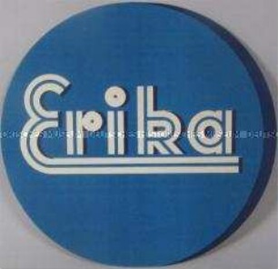 Werbeschild "Erika"