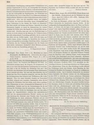 312-314 [Rezension] Zeitschrift für Kirchengeschichte; 41. Band; N.F. 4
