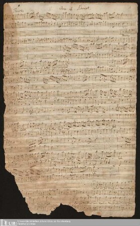 Ms. Ff. Mus. 1436 - Am 4ten Advent