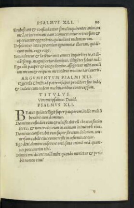 Psalmus XLI. - Psalmus L.
