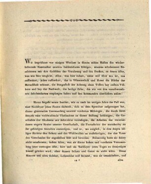 Jahresbericht der Königlichen Akademie der Wissenschaften zur Feyer des Maximilians-Tages in einer öffentlichen Versammlung der Akademie. 4. 1811