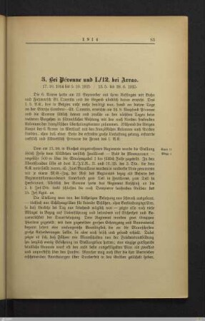 3. Bei Péronne und I./12. bei Arras
