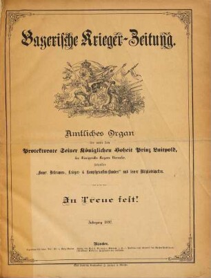Bayerische Krieger-Zeitung. 8. 1892