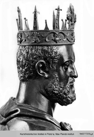 Büste des Cosimo I. de' Medici mit Krone