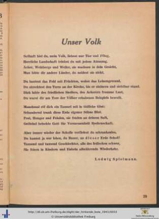 Unser Volk.