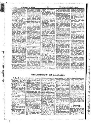 Berufsgenossenschaften und Schiedsgerichte,Eingeschriebene Hilfskassen... Ortskrankenkassen...