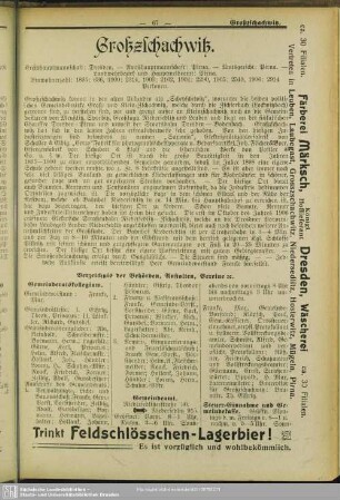 Behördenverzeichnis : Verzeichnis der Behörden, Anstalten, Vereine etc.