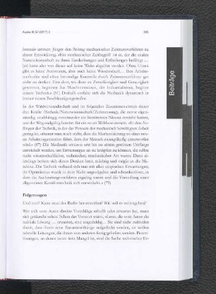 Folgerungen.
