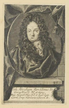 Bildnis des Joh. Abraham Mercklinus