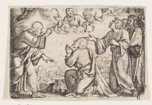 Christus übergibt Petrus die Gewalt des Bindens und des Lösens