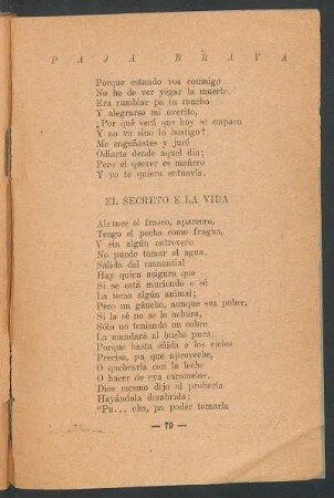 El secreto e la vida