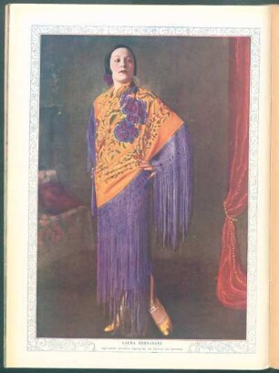 Laura Hernández : Aplaudida primera figura de los teatro de revistas